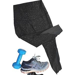 Lululemon wonder under high rise crop leggings